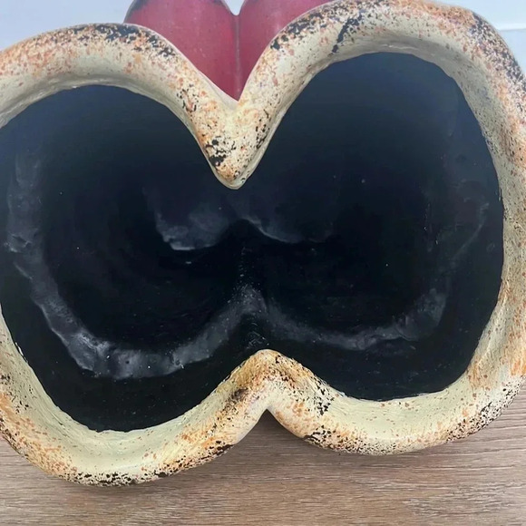 Vintage Oversized 13” tall Santa boot planter - Picture 5 of 8